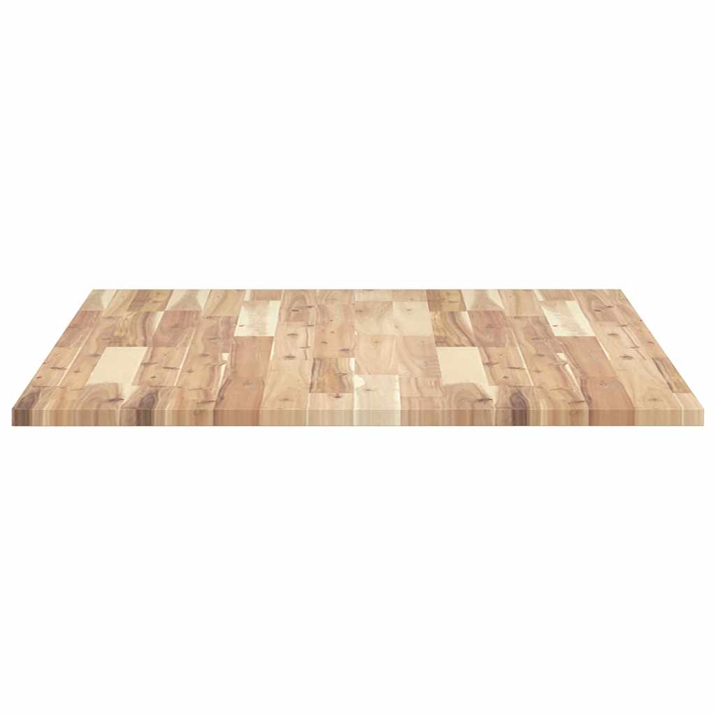 vidaXL Desk Top Untreated 100x80x2 cm Solid Wood Acacia