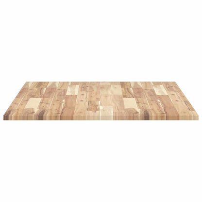 vidaXL Desk Top Untreated 100x80x2 cm Solid Wood Acacia