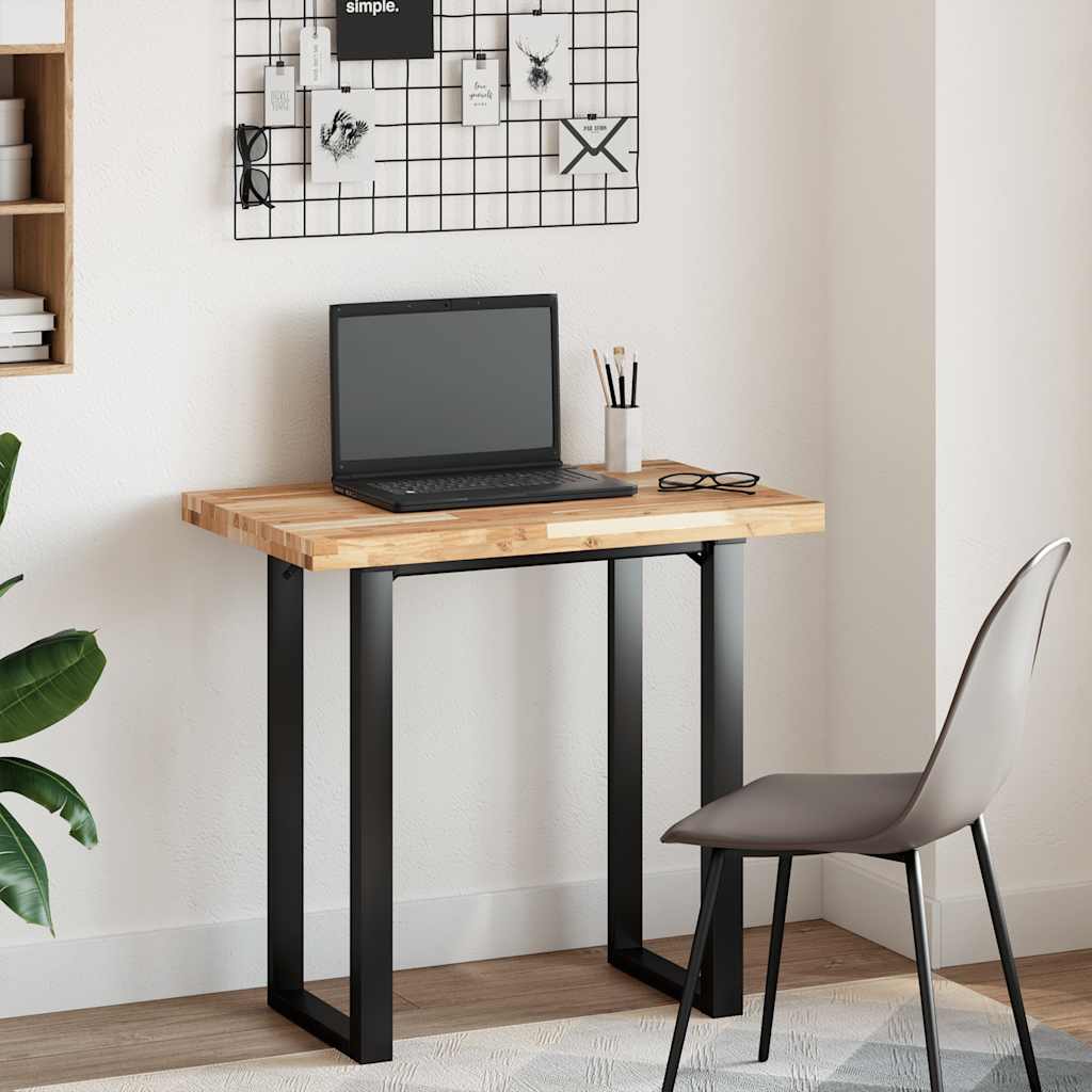 vidaXL Desk Top Untreated 100x50x4 cm Solid Wood Acacia