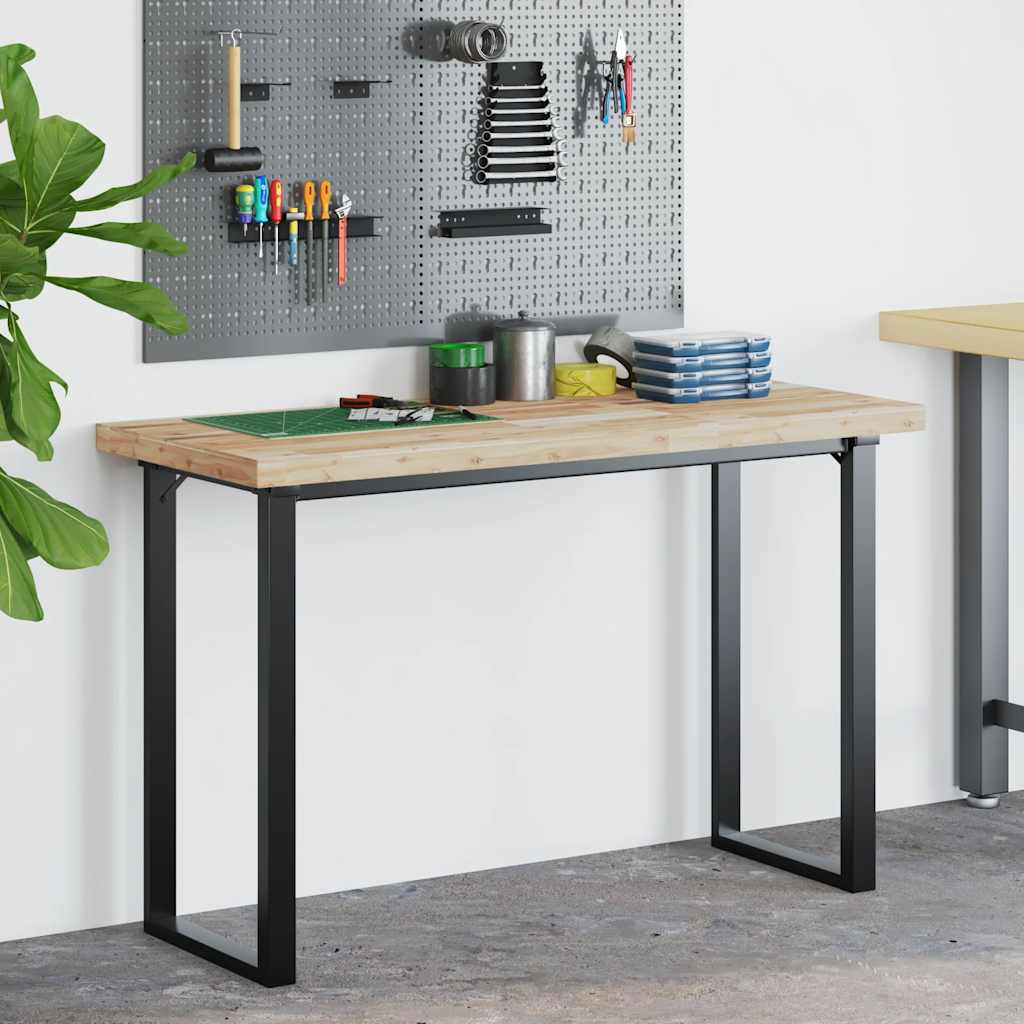 vidaXL Desk Top Untreated 140x50x4 cm Solid Wood Acacia