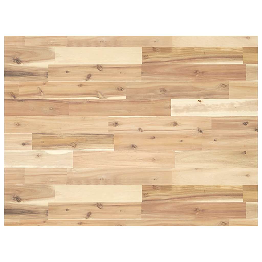 vidaXL Desk Top Untreated 80x60x4 cm Solid Wood Acacia