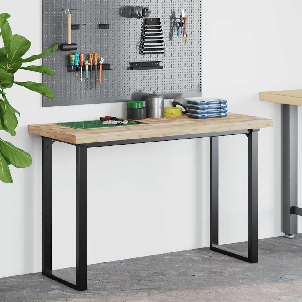 vidaXL Desk Top Untreated 140x60x4 cm Solid Wood Acacia