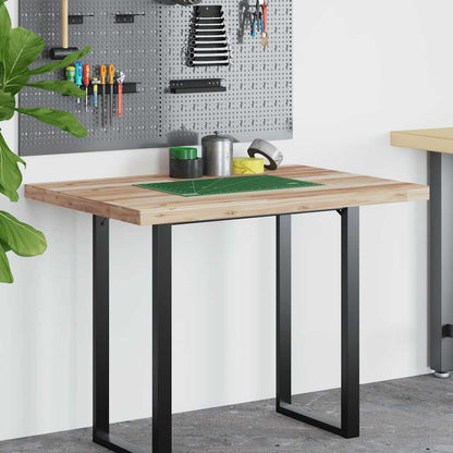 vidaXL Desk Top Untreated 80x70x4 cm Solid Wood Acacia