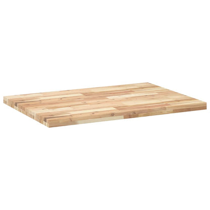 vidaXL Desk Top Untreated 80x70x4 cm Solid Wood Acacia