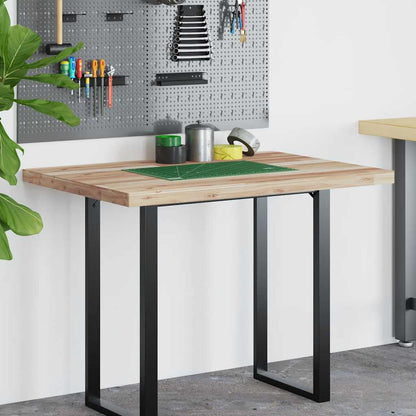 vidaXL Desk Top Untreated 100x70x4 cm Solid Wood Acacia