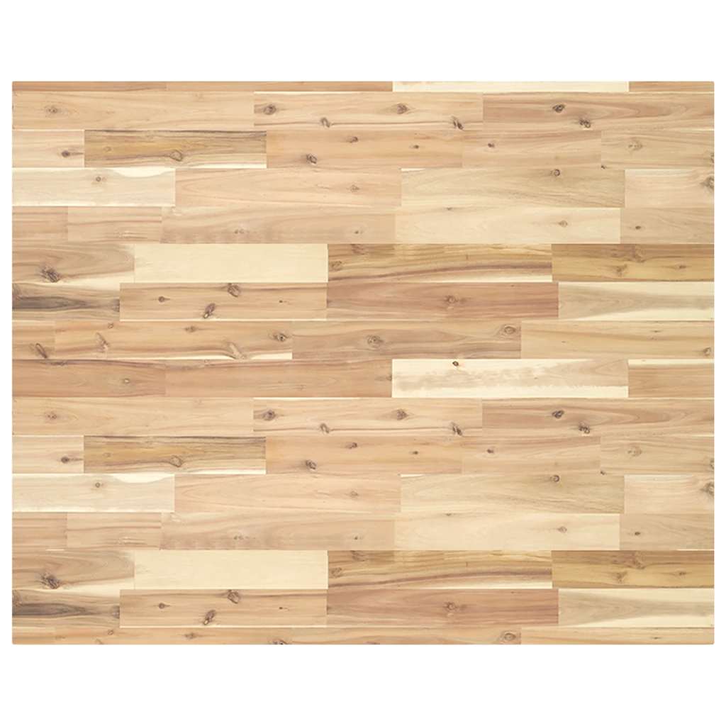 vidaXL Desk Top Untreated 100x80x4 cm Solid Wood Acacia