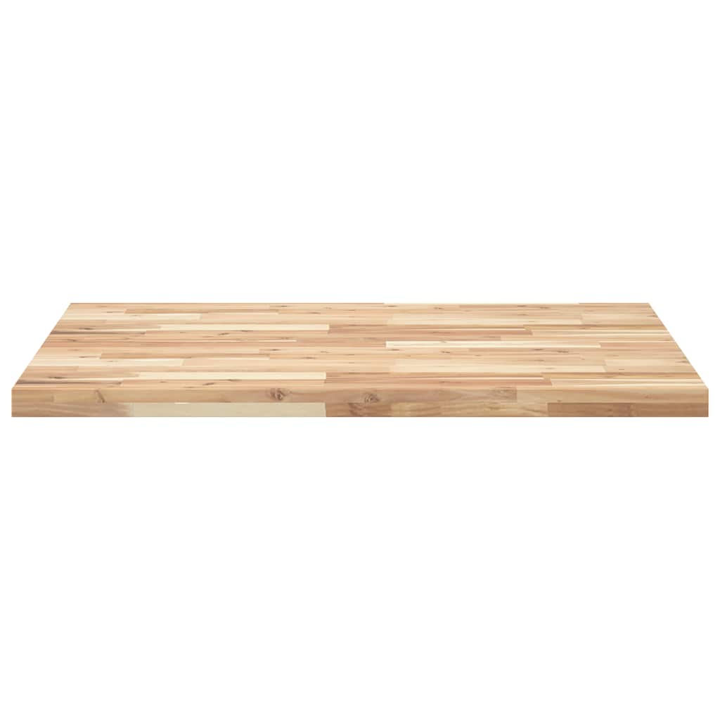 vidaXL Desk Top Untreated 100x80x4 cm Solid Wood Acacia