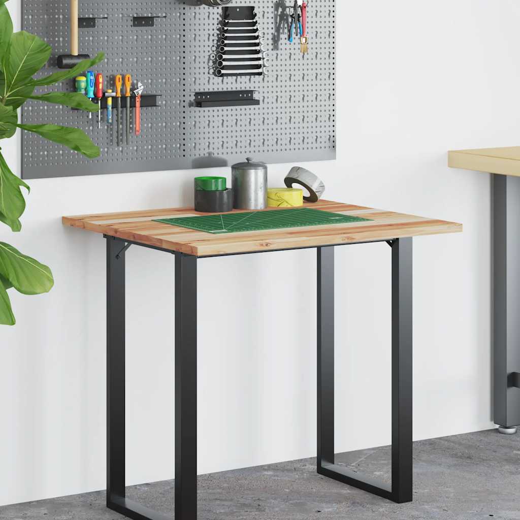 vidaXL Desk Top Oil Finished 100x60x2 cm Solid Wood Acacia