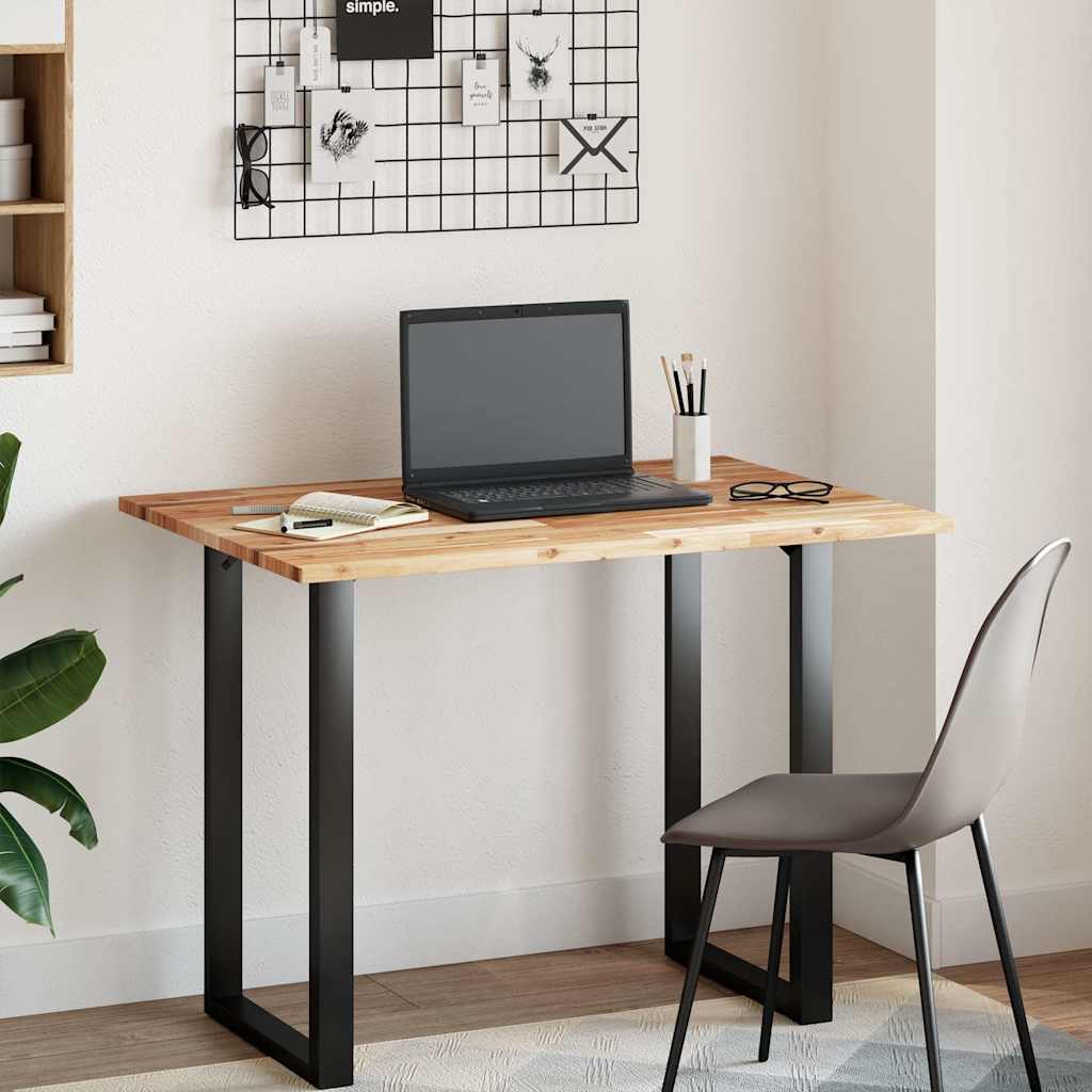 vidaXL Desk Top Oil Finished 100x70x2 cm Solid Wood Acacia