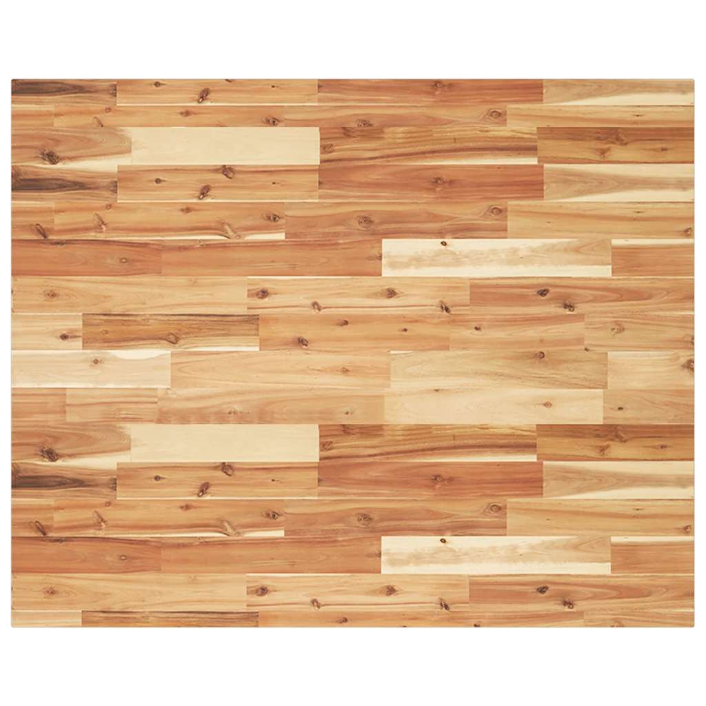 vidaXL Desk Top Oil Finished 100x80x2 cm Solid Wood Acacia