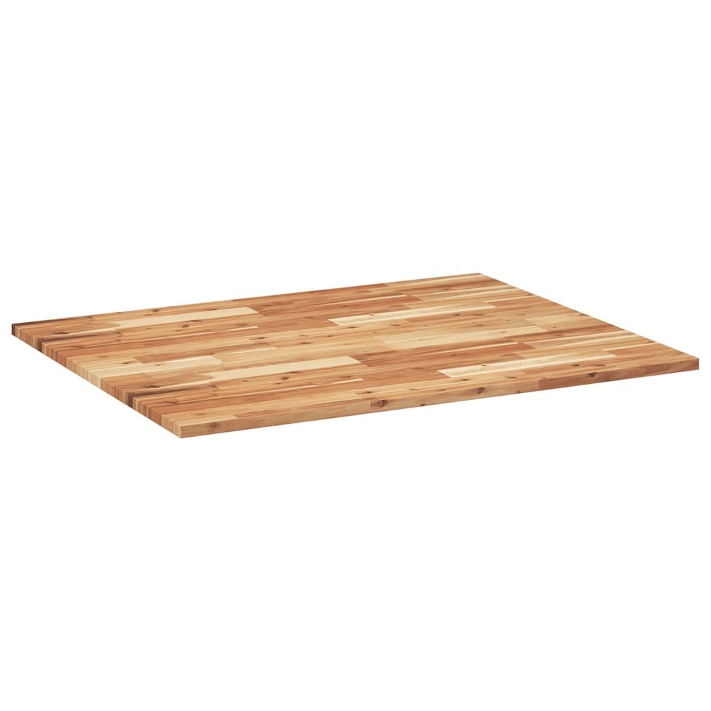 vidaXL Desk Top Oil Finished 100x80x2 cm Solid Wood Acacia