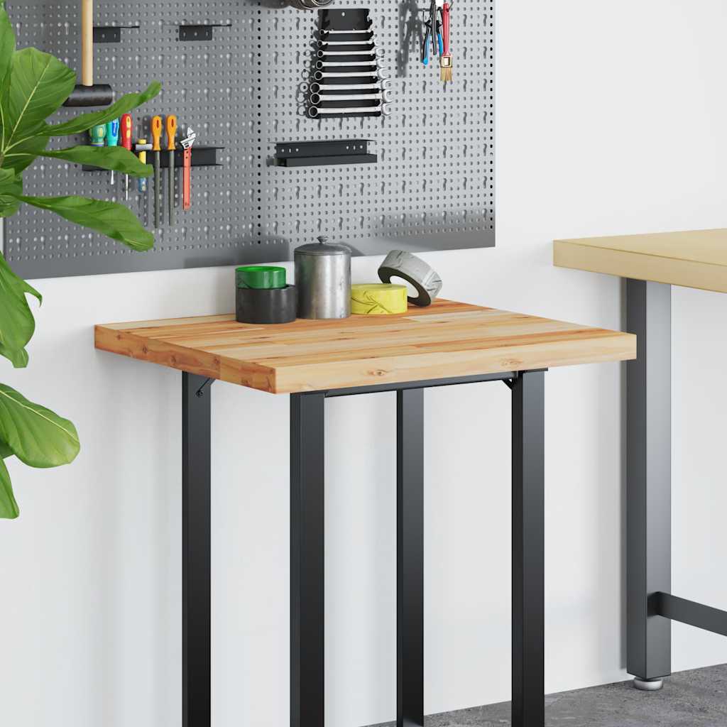 vidaXL Desk Top Oil Finished 80x60x4 cm Solid Wood Acacia