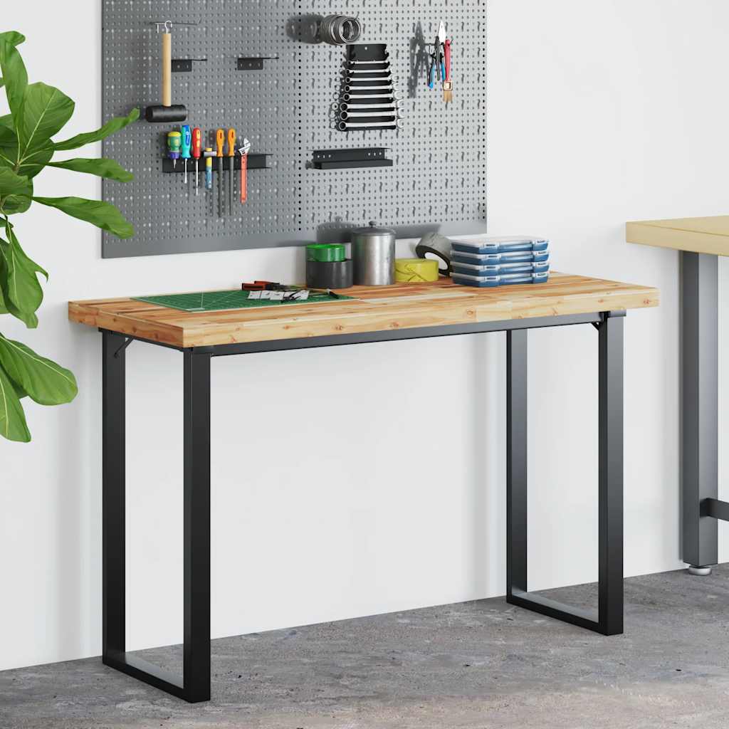 vidaXL Desk Top Oil Finished 140x60x4 cm Solid Wood Acacia