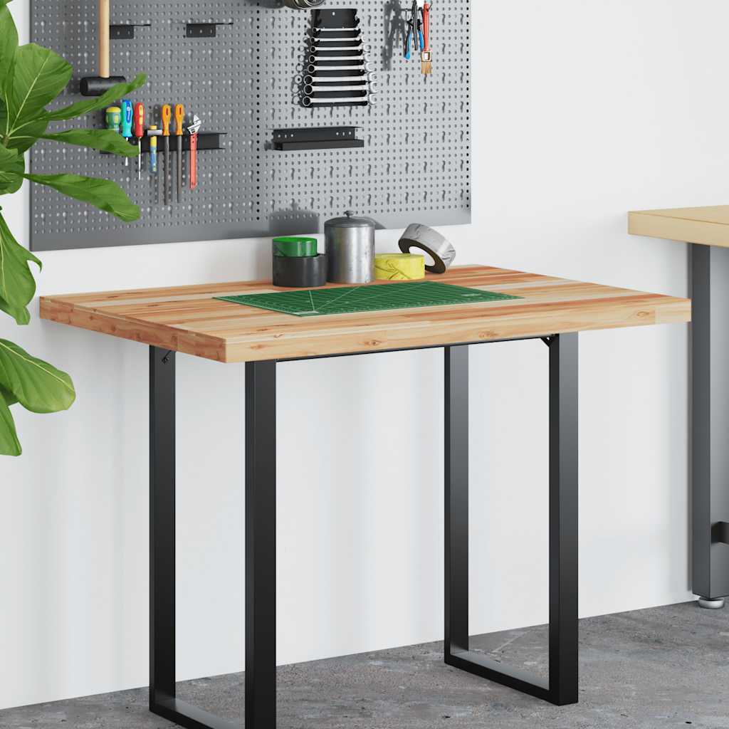 vidaXL Desk Top Oil Finished 80x70x4 cm Solid Wood Acacia