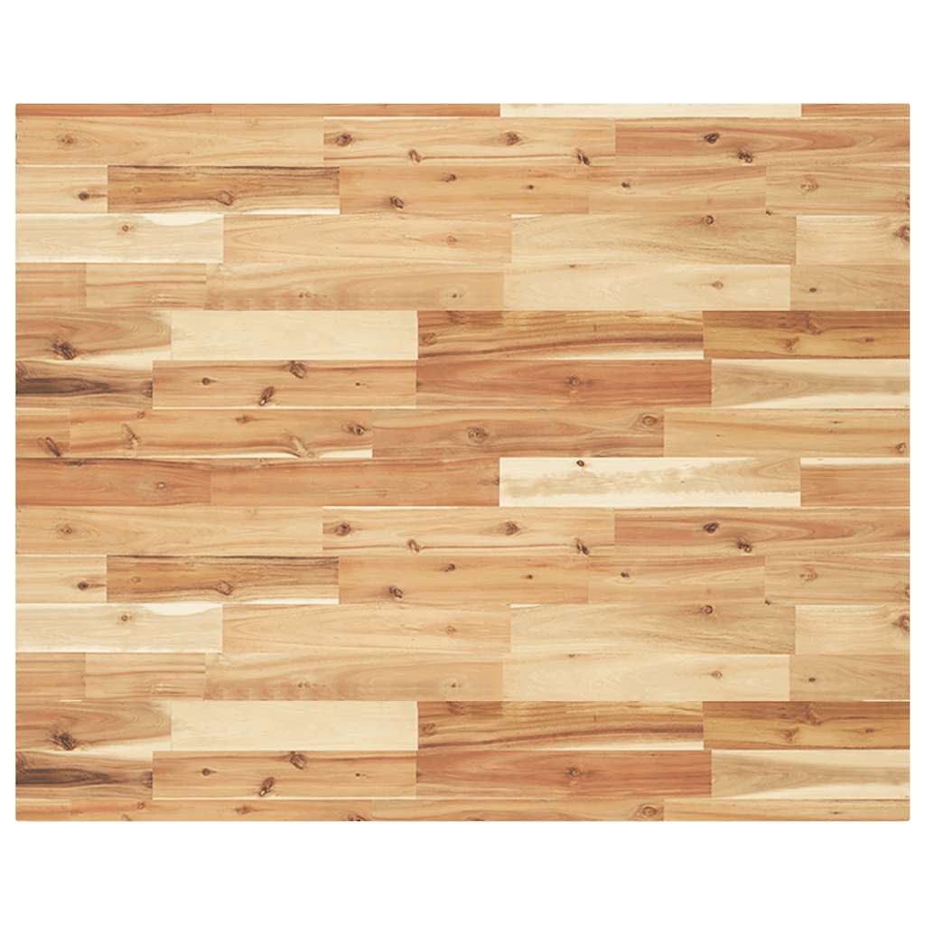 vidaXL Desk Top Oil Finished 100x80x4 cm Solid Wood Acacia