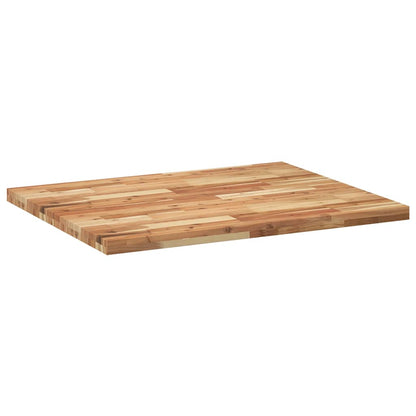 vidaXL Desk Top Oil Finished 100x80x4 cm Solid Wood Acacia