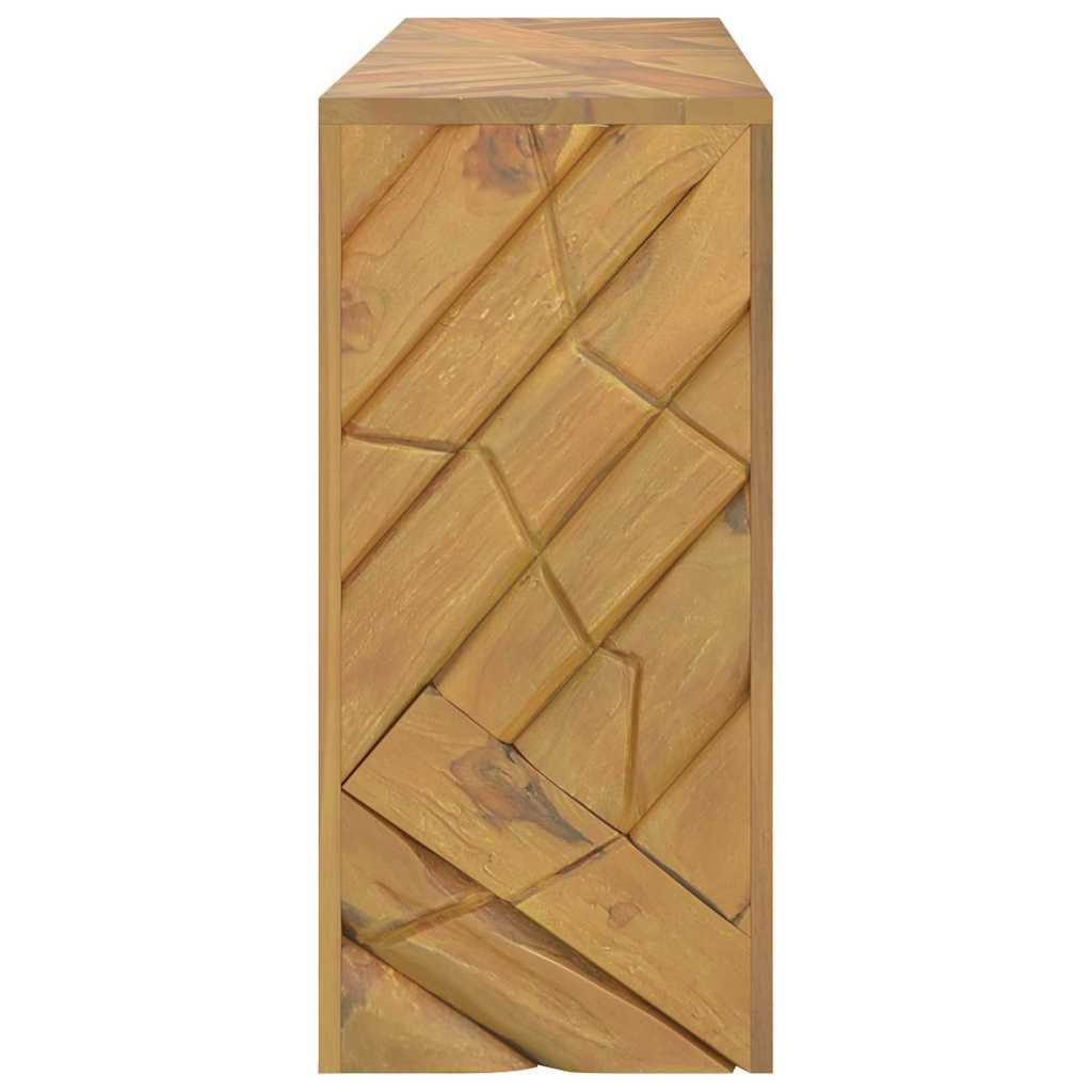 vidaXL Console Table 110x35x75 cm Solid Wood Teak