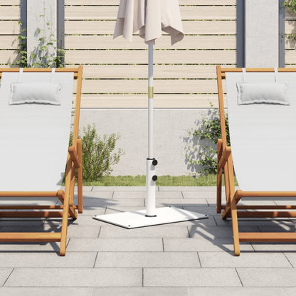 vidaXL Parasol Base for Ø32/38/48 mm Poles 15 kg Rectangular