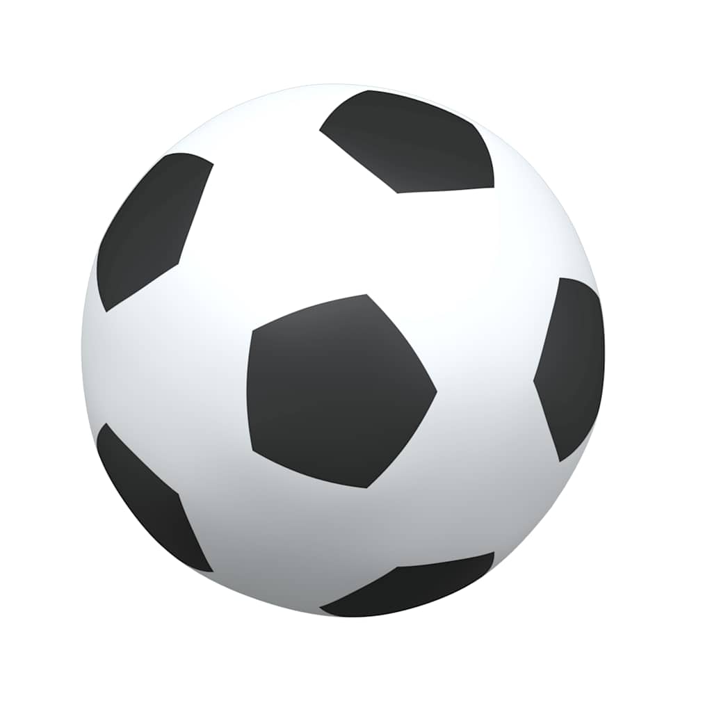 vidaXL Kids'Football Goal with Balls 2-in-1 White 184x64x124 cm