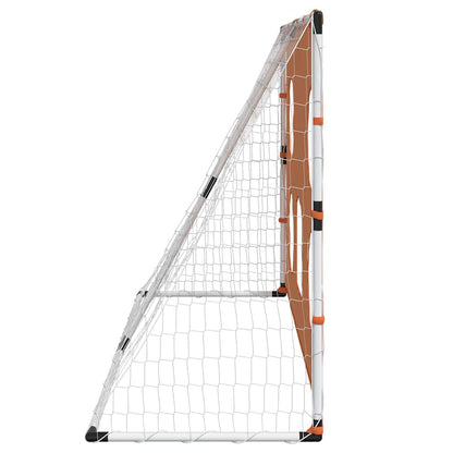 vidaXL Kids'Football Goal with Targeting Mat and Ball 182x62x118 cm