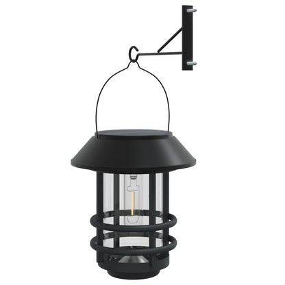vidaXL Solar Outdoor Wall Lanterns 4 pcs White