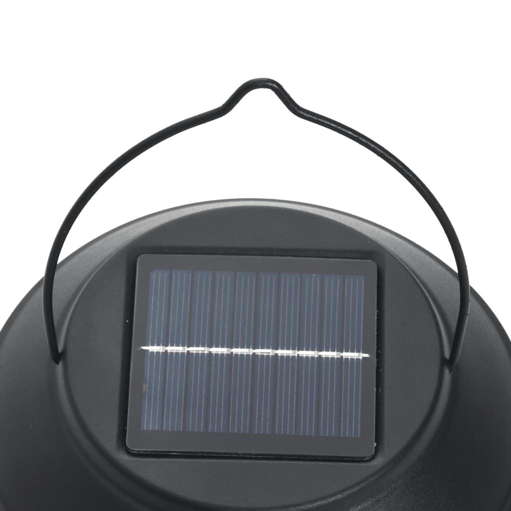 vidaXL Solar Outdoor Wall Lanterns 4 pcs White