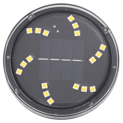 vidaXL Solar Ground Lights with Ground Spikes Outdoor 4 pcs Warm White