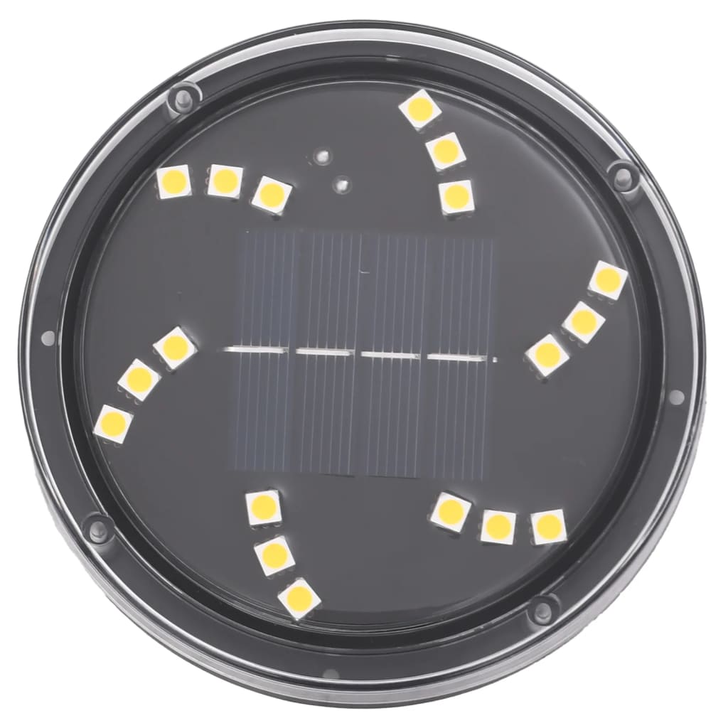 vidaXL Solar Ground Lights with Ground Spikes Outdoor 12 pcs Warm White