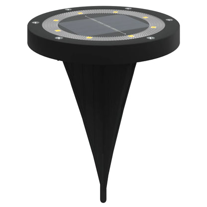 vidaXL Solar Ground Lights with Ground Spikes Outdoor 12 pcs Warm White