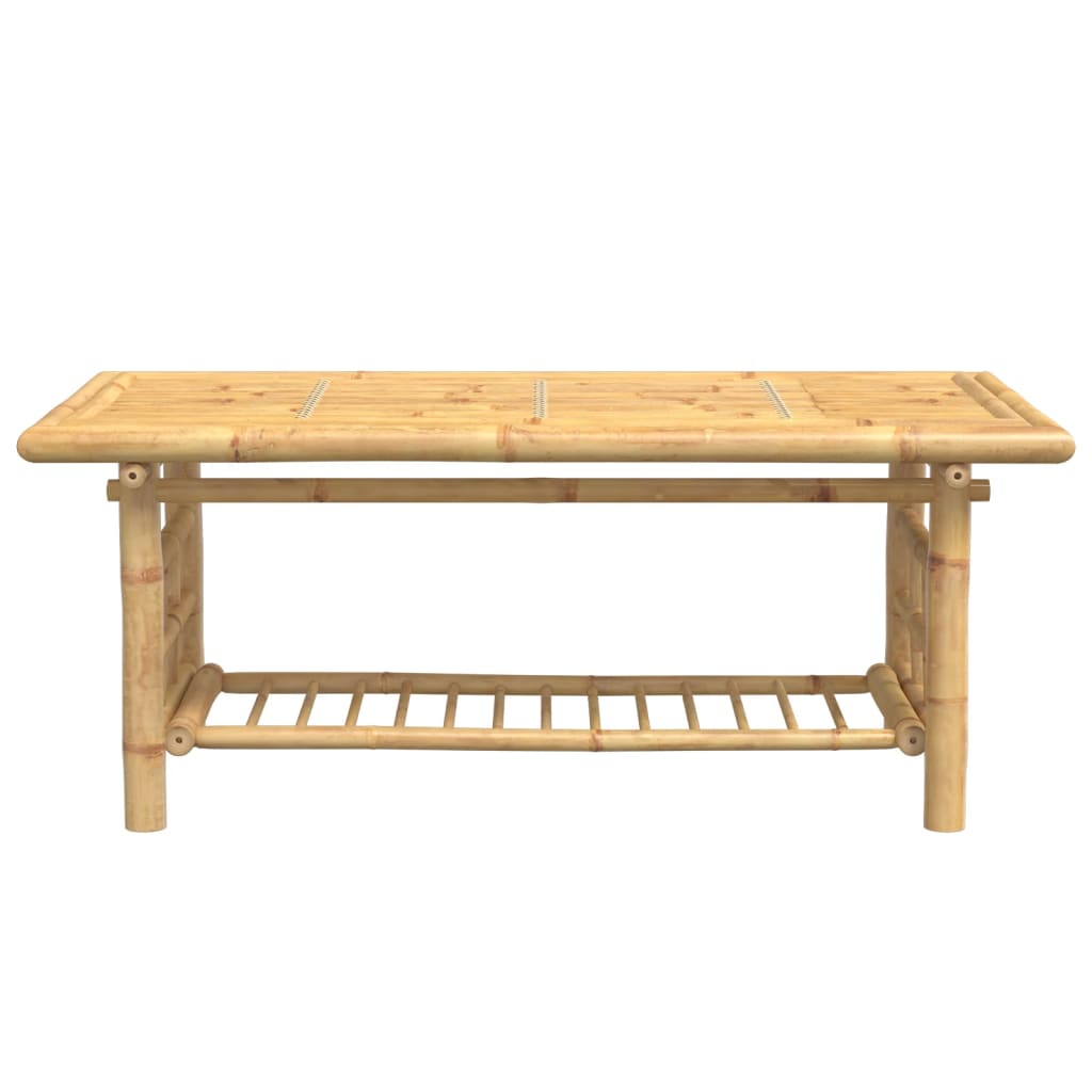 vidaXL Coffee Table 110x55x45 cm Bamboo