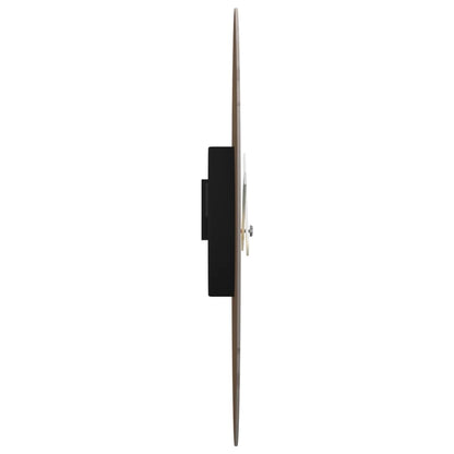 vidaXL Wall Clock Yellow and Black Ø30 cm Engineered Wood