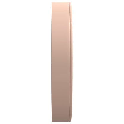 vidaXL Wall Clock Gold and White Ø29.5 cm Polystyrene and Glass