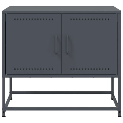 vidaXL TV Cabinet Anthracite 68.5x39x60.5 cm Steel