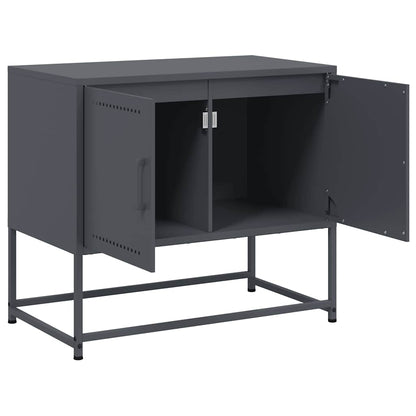 vidaXL TV Cabinet Anthracite 68,5x39x60,5 cm Steel
