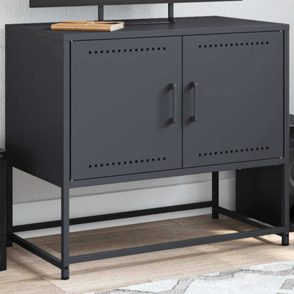 vidaXL TV Cabinet Anthracite 68,5x39x60,5 cm Steel