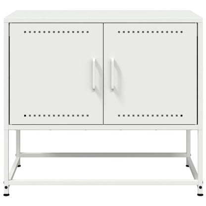 vidaXL TV Cabinet White 68,5x39x60,5 cm Steel