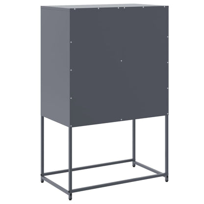 vidaXL Sideboard Anthracite 68,5x38,5x107 cm Steel