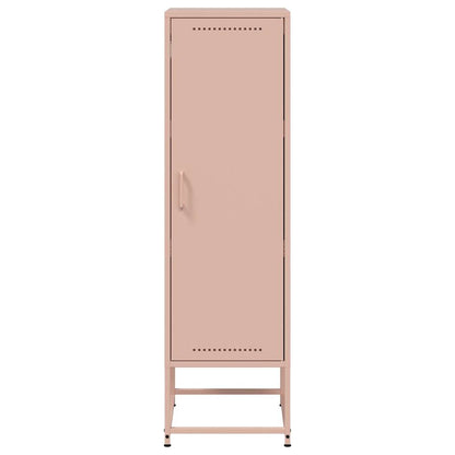 vidaXL Highboard Pink 36x39x123 cm Steel