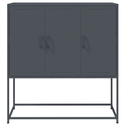 vidaXL Highboard Anthracite 100,5x39x107 cm Steel