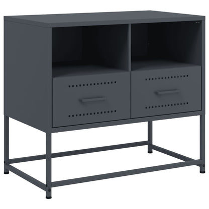 vidaXL TV Cabinet Anthracite 68x39x60,5 cm Steel