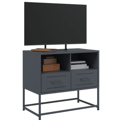 vidaXL TV Cabinet Anthracite 68x39x60,5 cm Steel