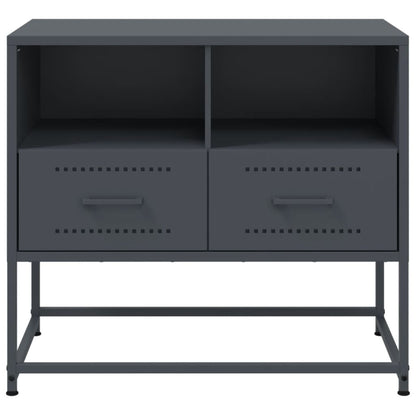vidaXL TV Cabinet Anthracite 68x39x60,5 cm Steel