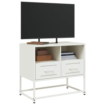 vidaXL TV Cabinet White 68x39x60,5 cm Steel