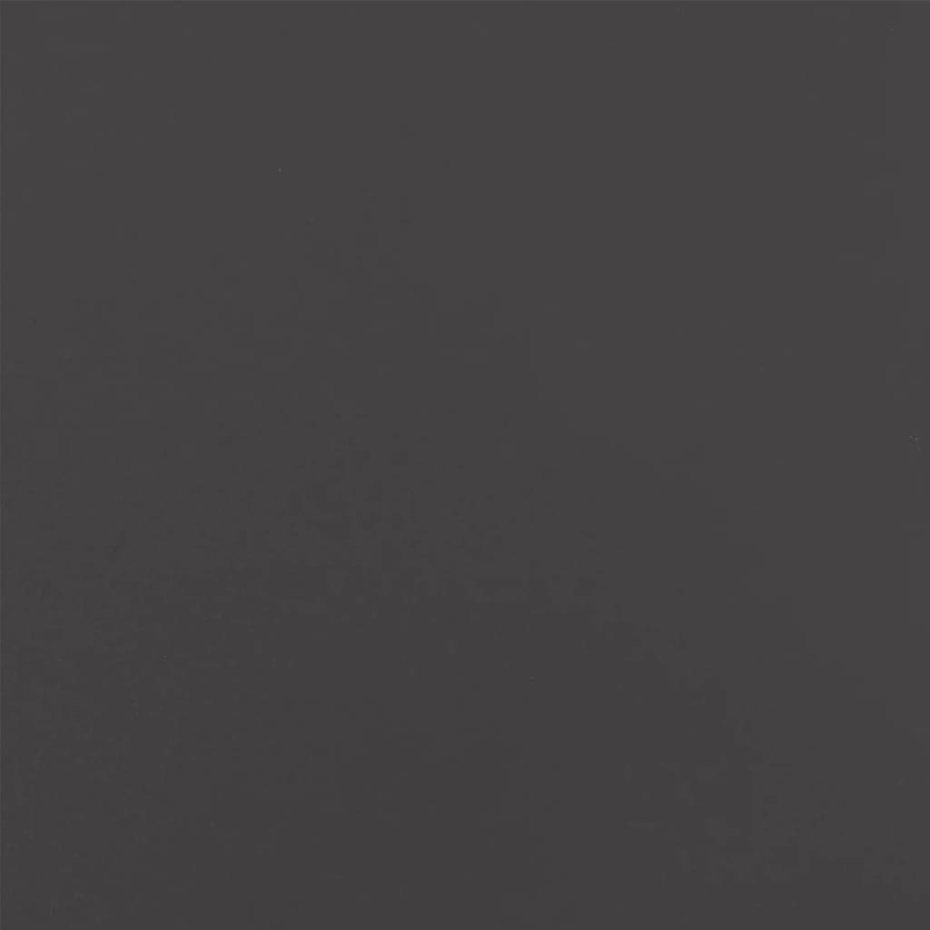 vidaXL Bedside Cabinets 2 pcs Black 36x39x60.5 cm Steel