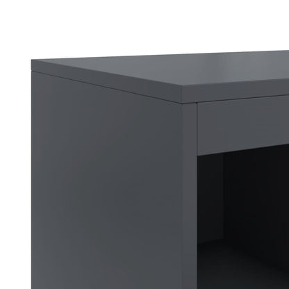vidaXL Sideboard Anthracite 100,5x39x107 cm Steel