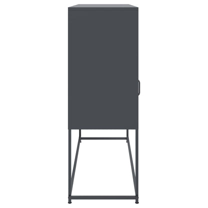 vidaXL Sideboard Anthracite 100.5x39x107 cm Steel