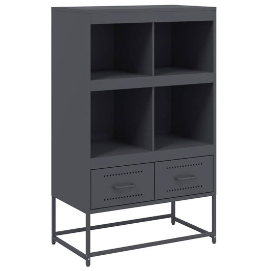 vidaXL Highboard Anthracite 68x39x111,5 cm Steel