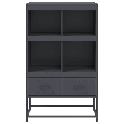 vidaXL Highboard Anthracite 68x39x111,5 cm Steel