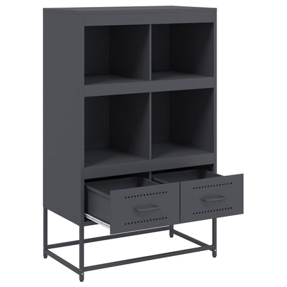 vidaXL Highboard Anthracite 68x39x111,5 cm Steel