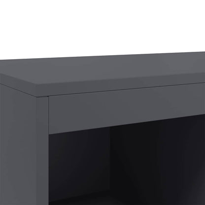 vidaXL Highboard Anthracite 68x39x111,5 cm Steel